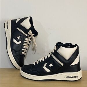 Converse Black and White Men's Boots
